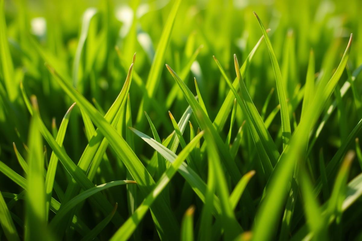 Close-up of fresh green grass